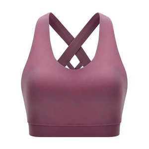 Premium Quality Cross Strap Sports <b>Bra</b> Shockproof Fitness & Gym Activewear Clothing Manufacturer - Product Image 6