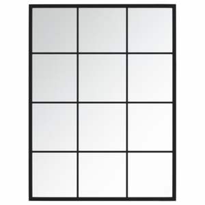 Miroir encadré en métal noir 31,5 x 23,6 pouces, rectangulaire, à fixer au mur, design élégant, pour usage domestique - Product Image 5