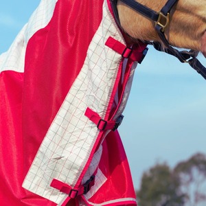 High Quality Heavy <b>Weight</b> Fleece Waterproof Horse Rug Warm Winter Horse Riding <b>Blanket</b> 4 Leg Straps Large Tail Flap Dressage Use - Product Image 5