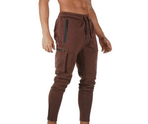 Custom Men's Lightweight Tech <b>Cargo</b> Joggers 4 Way <b>Stretch</b> Breathable Performance Training Pants Athletic Utility Pocket - Product Image 5