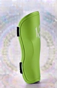 KLTW INT'L Protectores de Espinilleras de Tela de Algodón, Ligeros, Protección Básica, Carcasa de PP Duradera, para Kickboxing, Adultos, Todas las Estaciones, Coloridos - Product Image 4