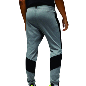 Pantalones Deportivos Grises y Negros para Hombre, Cintura Elástica con Cordón, Joggers Casuales, Transpirables, Tejidos, Estilo Otoñal - Product Image 2