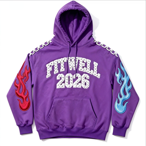 Sudadera con Capucha de Alta Calidad, Cómoda, Ligera, Informal, de Forro Polar, para Invierno, Estilo Urbano, Tendencia 2026 - Product Image 4