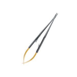 Straight Castroviejo Perma Sharp Needle <b>Holder</b> 18 cm Surgical Dental Instrument Stainless Steel Precision Suturing Tool Kit - Product Image 2