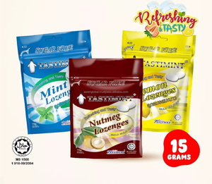 HALAL Malaysia Tastimint Sugar-Free Tablet Mint Candies Refreshing 15g/ Packet (<b>Zip</b> <b>Locked</b> <b>Bag</b>) - Product Image 3