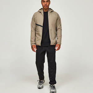 Chaqueta Cortavientos con Capucha para Hombre, Diseño Sólido, Resistente al Viento, Precio Económico, Venta Caliente, Logotipo Personalizado - Product Image 2