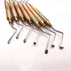 7Pcs Set Manual Power Source Stainless Steel Reusable Dental Spoon Excavator Carious Restorative Composite <b>Blush</b> Surgical High - Product Image 6
