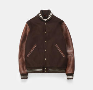 Veste universitaire premium pour homme, style baseball, manteau décontracté pour l'extérieur, tissu doux et look élégant - Product Image 1