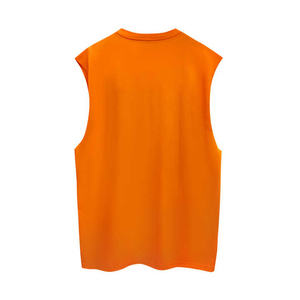 T-shirt sans manches personnalisé en gros pour hommes, motif galaxie, effet scintillant argenté, débardeur musculaire, fabricant OEM sur mesure - Product Image 2