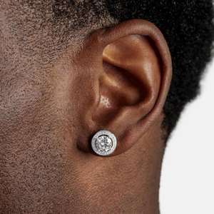 Pendientes Minimalistas de Moda Más Vendidos, Joyería Unisex de Acero Inoxidable para Hombres y Mujeres, Accesorios Elegantes Disponibles para la Venta - Product Image 2