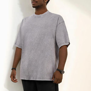 Camisetas de hombre de talla grande, 100% algodón, de alta calidad, con logo personalizado impreso, para venta en línea. - Product Image 2