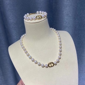 Collier luxueux en argent S925 avec boucle, perle d'eau douce ronde de 10-12 mm, blanc frais et lumineux avec des défauts subtils, noble et luxueux - Product Image 4