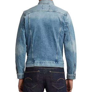 Men's Casual Wear <b>Denim</b> <b>Jacket</b> for Men in Solid Color High Quality Low MOQ Quick Dry <b>Denim</b> <b>Jacket</b> for Sale - Product Image 6