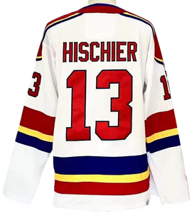 Heren Devils 86 Jack Hughes 13 Nico Hischier Groothandelsprijs Topkwaliteit Gestikte IJshockey Shirts - Product Image 2