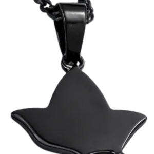   Collier en feuille de lierre noir pour femme, pendentif élégant inspiré des sororités, bijoux de mode, collier à breloques classique, cadeau - Product Image 5