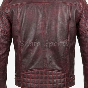 Chaqueta de Cuero para Hombre, Diseño Moderno y Elegante, de Alta Calidad, Cómoda y Duradera, para Invierno - Product Image 5