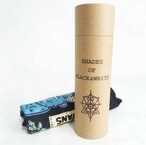 Tube en papier biodégradable de qualité supérieure pour t-shirts, emballage en tube de carton, boîte cylindrique, tube en papier kraft rond pour emballage textile - Product Image 6