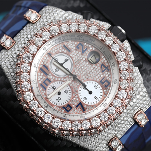 Presidential Iced Out Moissanite <b>Watch</b> | Luxury VVS Skeleton Design | Wholesale Approved - Product Image 3