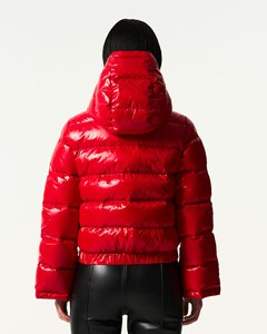 Premium Puffer <b>Women</b>’s Solid Shiny <b>Jacket</b> For Winter Custom Wear For <b>Women's</b> Windproof <b>Zipper</b> Closure Side Pocket Coat - Product Image 2