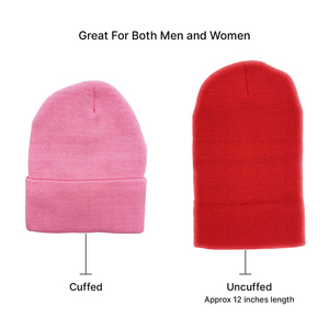 Knit Beanie Hat Ribbed <b>Winter</b> <b>Cap</b> Unisex Soft Warm Stretch Plain Skull <b>Cap</b> Custom OEM Wholesale Hat - Product Image 5