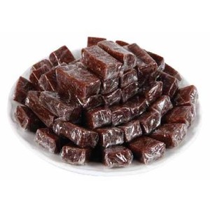 Caramelos de plátano envasados individualmente, envase personalizado, frasco PET de 300g, caramelos de fruta suaves, MOQ bajo - Product Image 5