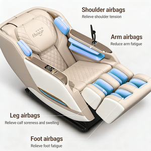 Silla de <span class=keywords><strong>Masaje</strong></span> Inteligente IH-7235 con Control por Voz AI, Cuidado Profundo de Tejidos 3D para el Cuello, Calor en la Cintura a 40°C, Modo Sueño, Fabricante OEM - Product Image 3