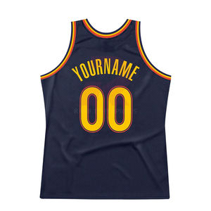 Maillots de basket-ball personnalisés de haute qualité pour hommes, respirants, durables, en mesh, impression par sublimation, nom, numéro, uniforme d'équipe sportive - Product Image 6