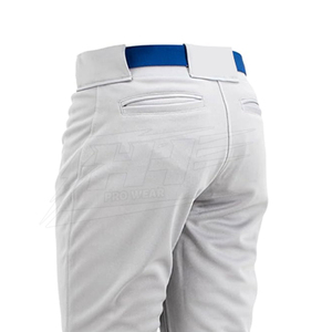 Pantalons de baseball unisexe en tissu 100% polyester, couleur unie, best-seller, nouvelle arrivée, prix d'usine - Product Image 6