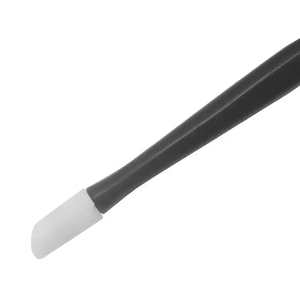 Pousse-cuticules professionnel ergonomique en acier inoxydable réutilisable avec poignée antidérapante pour manucure et ongles impeccables - Product Image 5