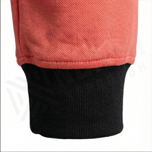 Survêtement à capuche corail pour homme, fermeture éclair intégrale, couleur unie, vêtements de sport décontractés avec poches latérales, coupe classique, pour l'automne - Product Image 6
