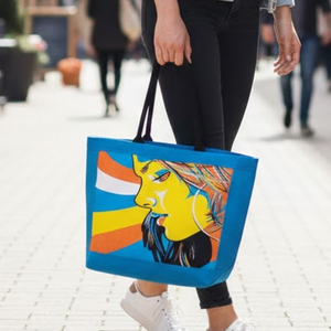 Best Quality Canvas Fabric <b>Ladies</b> Beach Tote <b>Bag</b> Rope Trending Colors Durable Jute Material Reusable Grocery Custom <b>Shopping</b> - Product Image 2