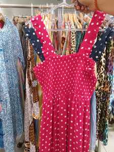 <b>Boho</b> <b>Long</b> Sleeve Tie-Neck Stretchable Summer Spring Casual <b>Dress</b> Women Floral Cotton Regular Length Resort Wear Tie-Up Tassel - Product Image 5