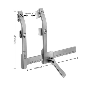 Rétracteur sternal polyvalent PISSCO, rétracteur sternal IMA, rétracteur sternal pour stérnotomie de l'artère mammaire interne, rétracteur cardiothoracique - Product Image 3