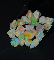 Opale brute Welo Fire Opal, opale éthiopienne naturelle brute, pierre précieuse blanche AA+ excellente qualité, changeante de couleur, pour la fabrication de bijoux, approvisionnement en gros