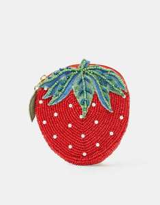 Magnifique porte-monnaie artisanal avec broderie détaillée, perles et finition décorative élégante - Product Image 4