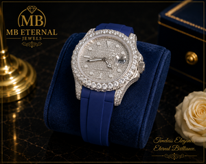 MB ETERNAL 41 มม. นาฬิกาควอตซ์อะนาล็อกอัลลอยด์ประดับเพชร สแตนเลสสตีล ซีติซิ่น ออโตเมติก นาฬิกาข้อมือสำหรับทุกเพศ หรูหรา คริสตัลแซฟไฟร์ - Product Image 1