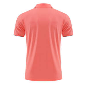 Camiseta Polo de Malla de Secado Rápido Personalizada OEM para Hombre, Color Sólido, Ligera, Informal de Negocios, Manga Corta, con Cuello y Logotipo - Product Image 3