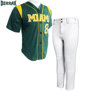 Uniforme de béisbol de diseño personalizado, uniforme juvenil con tu logotipo - Product Image 1