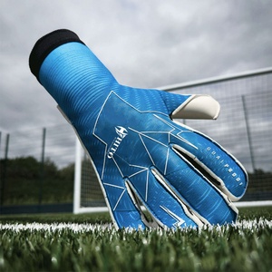 Guantes de Portero Profesionales en Oferta, con Impresión de Silicona en la Parte Posterior y Contacto de Látex en la Palma Delantera, Correa Extraíble, la Mejor Calidad - Product Image 2