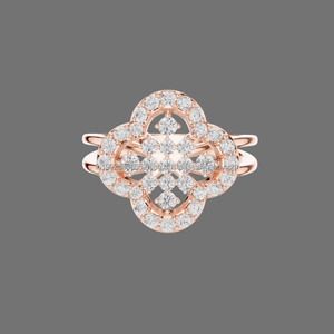 Lema joyas Anillo de declaración de oro de 14 quilates con detalles finos Estilo tradicional - Product Image 1