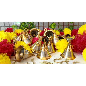 Top Trending Handcrafted Customized Ware Metal Bell For Hanging and Decorative Home <b>Outdoor</b> Christmas Day Celebration Supplies - Product Image 3