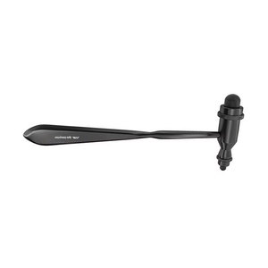 Marteau de réflexe neurologique Tromner en acier inoxydable à pointe aiguisée et manche, pour la détection des réponses cutanées superficielles - Product Image 4
