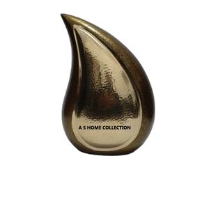 Modern Style Metal Cremation <b>Urn</b> Tear Drop With Enamel Finishing Unique Design Best Quality for Funeral Services - Product Image 1
