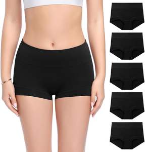 Braguitas Modernas para Mujer, Estilo Hipster, Transpirables, Tejido Suave, Elástico, Cobertura Total, Uso Diario, Sensación Suave - Product Image 2