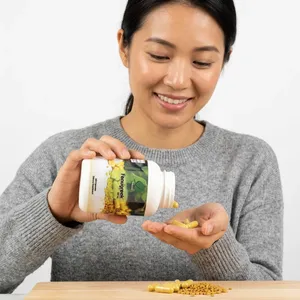 OEM/ODM Private Label ISO Certified Fenugreek Capsules Effective Adult Beauty Herbal <b>Supplements</b> Bottle Packing - Product Image 3
