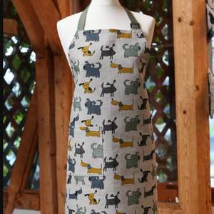 Customizable Digital Printed Organic Cotton Canvas Apron <b>Kids</b> <b>Kitchen</b> Furniture Set with Screen Print OEM - Product Image 5