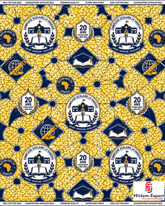 Luxury African Wax Print <b>Fabric</b> Manufacturer Custom School Anniversary Convention Celebration Textile Supplier OEM ODM - Product Image 6
