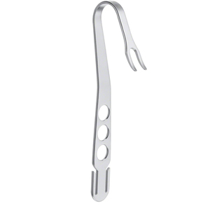 Retractor de Rodilla con Palanca Ósea HOHMANN, Curvo 180–240 mm, Punta en U Biselada, Elevador de Acero Inoxidable para Cirugía Ósea Ortopédica - Product Image 6
