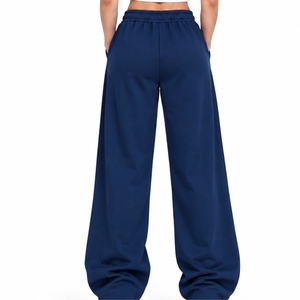 Pantalones Deportivos Casuales Holgados para Mujer, Pantalones Deportivos de Corte Largo para Otoño, Diseño con Letras Estampadas, Estilo Deportivo - Product Image 2