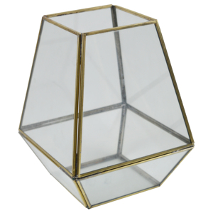 Living Room Lanterns Design Glass & Metal Combo <b>Candle</b> Holder Lanterns With Standard Finishing T-light Holder Lanterns - Product Image 1